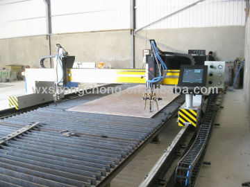 cnc plasma and flame cutting machine