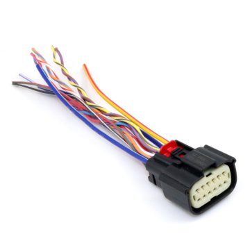 Connettori a combustibile su misura Pompa dell'olio ventola panoramica multi -interruttore 43 12 pin deutsch cablaggio per Nissan