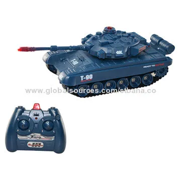 Radio control simulation fight tank with infrared, charger, includes 1*4.8v