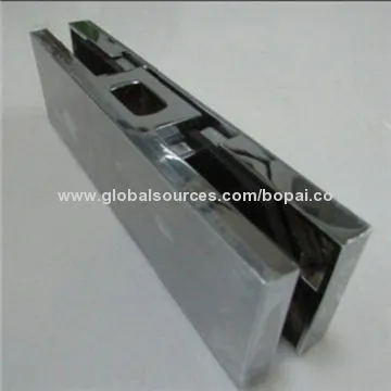 Latest dorma zinc alloy glass door bottom patch fitting