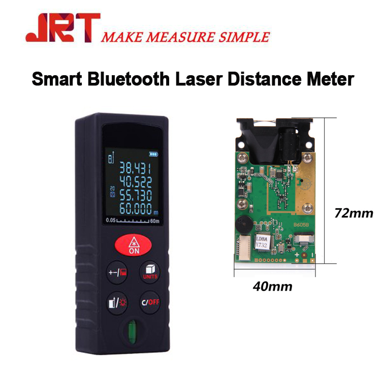 Паметен мерач на растојание од ласерско Bluetooth