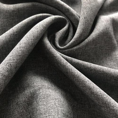 Polyester Twill Melange Stretch Gabardine Waterproof Fabric 240 gsm