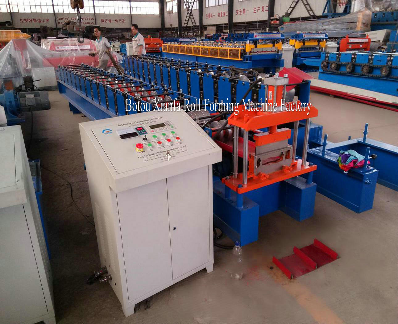 cold steel rooing roll forming machine