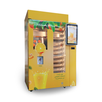 Hot Place Cooling Drink: Orange Juice Extractor Vending Machine