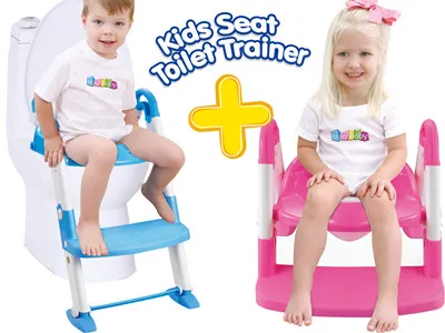 Children Toilet Ladder Sit Implement