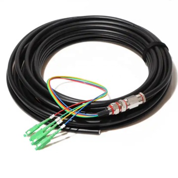 Fiber Optic Pigtail Patch Cord 2 Cores SC-APC Waterproof