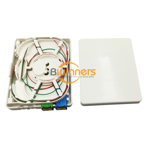 2Port FTTH Fiber Optic Termination Box