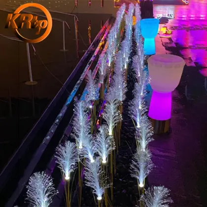 LED Fiber Optic Reed Lights