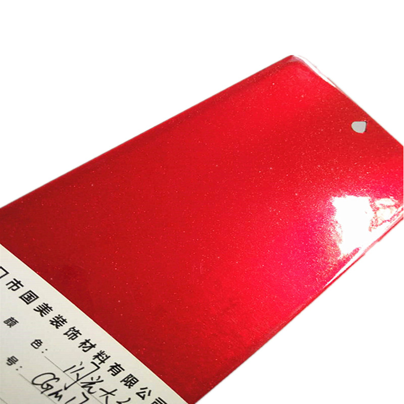 Краска с красной конфеты электростатическое распылительное покрытие