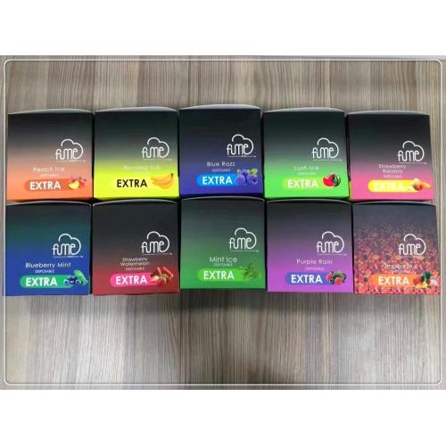 Fume atacadista Extra 1500 Puffs descartáveis ​​vape