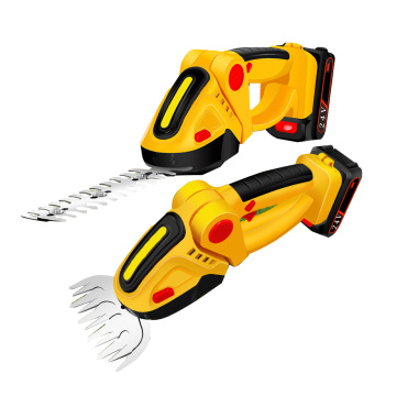 2-in-1 Handheld Hedge Cutter Tool Electric Shrub Trimmer