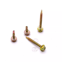 Tornillo auto perforador de cabeza hexadecimal