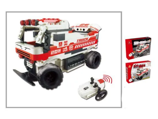 R/C BUILDING BLOCK CAR