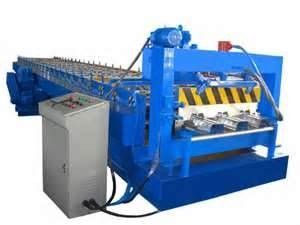 380v 50hz Sheet Metal Steel Tile Trapezoidal Decking Forming Machine