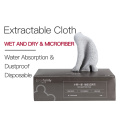 Extractable Disposable Wash Wiping Microfiber Cleaning cloth