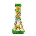 Colorful mushroom tree Glass Beaker Bong