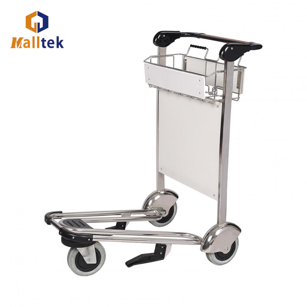 stainless steel Airport Luggage trolley