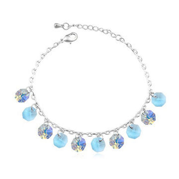 Crystal beaded bracelet, genuine of Swarovski Element, several designs and styles available