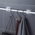 Adhesive Hook Bracket for Channel Hanging Rod