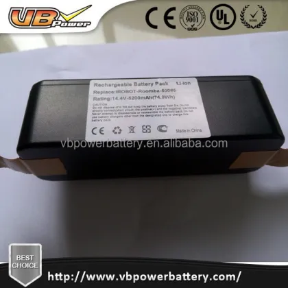 Lithium Battery Pack 14.4V 5200mAh - Replacement for iRobot Roomba