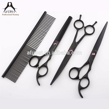 Pet hair cutting scissor pet grooming scissor set