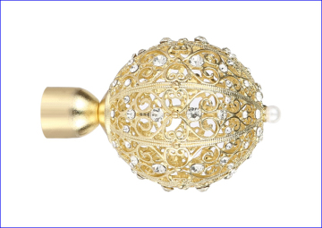 Five ring head Curtain Rods