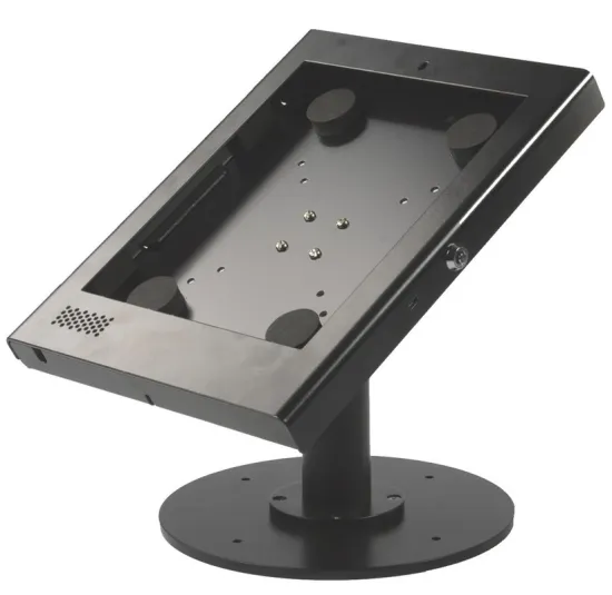 Customized elegant 7075 black anodized aluminum tablet enclosure