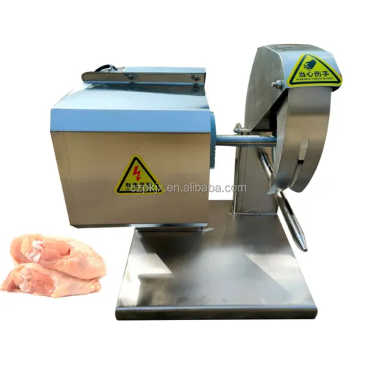 Small Chicken Chunks Cutting Machine for Fresh Poultry