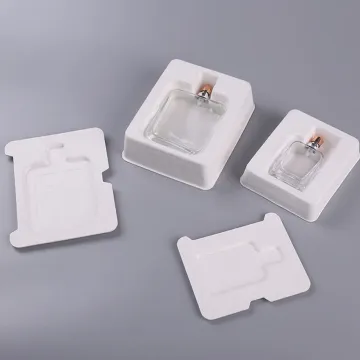 Dry press biodegradable bagasse cosmetic packaging pulp box