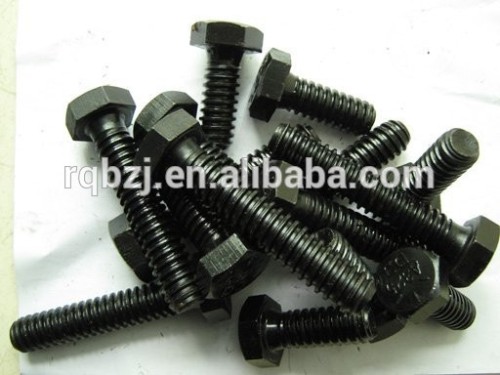 good quality black hexagonal head bolts