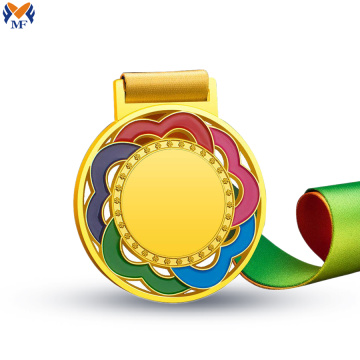 Best price metal gold rainbow medal