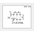 Spun series push switch