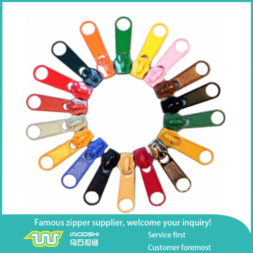 Different Colors Normal Standard Metal Zipper Sliders And Pullers, High