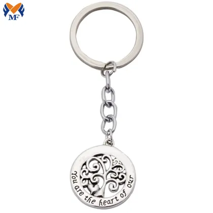 Metal Craft Customize Words Keychain