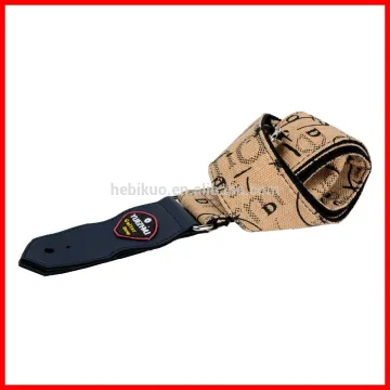 JT-BD33 Beige Wholesale Canvas Guitar Straps for Guitar