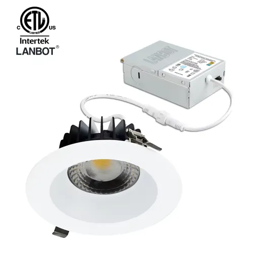 Factory Sale: 6 Inch COB Module LED Downlights - 24W LED Recessed Lights for Shopping Malls and Offices