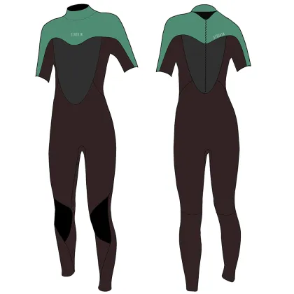 Premium Seaskin Womens Short Arm Scuba Diving Wetsuits for Ocean Exploration