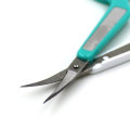 3colors Eyebrow Scissors Straight/Curved/Round Head for Manicure Eyelash Nose Hair Trimmer Nail Dead Skin Remover Makeup Tool