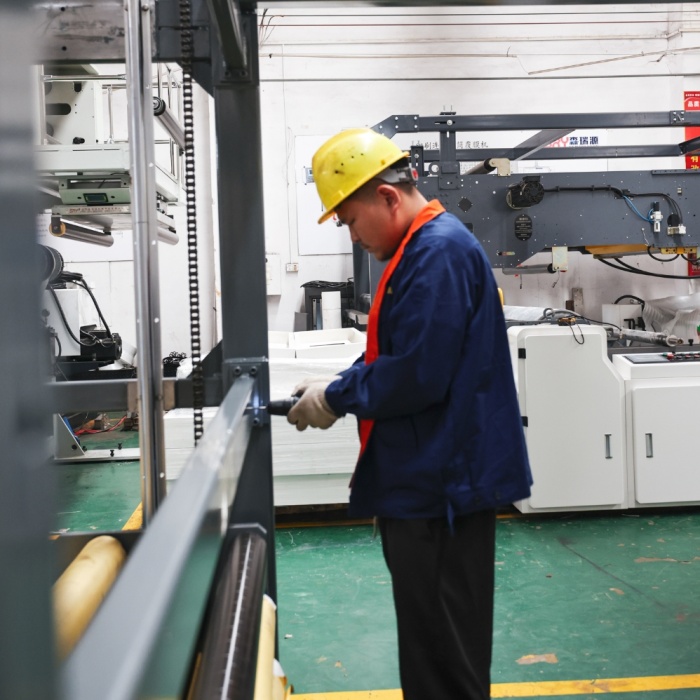 Empalme de papel de relajación automático sin parar