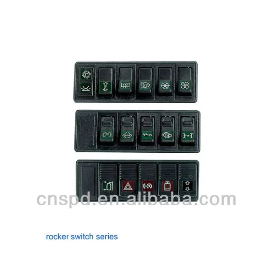 24v mini rocker switch with lock for car with 5 pins