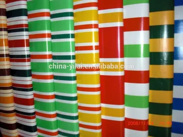 pvc striped tarpaulin