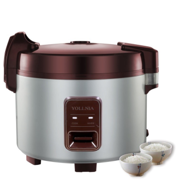 Durable Stainless Steel Digital Electric Rice Cooker for Commercial Kitchens