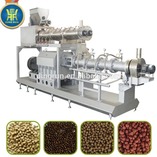 animal feed processing machine floating fish feed mill plant
