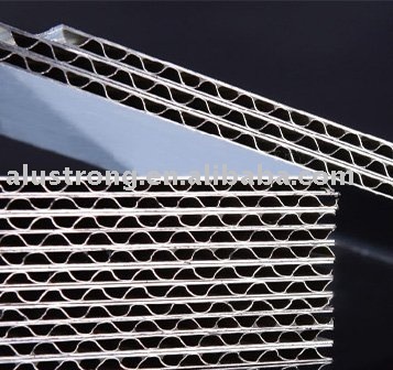 Aluminium Corrugated Panel for curtain walls/signages