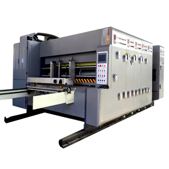 High-Quality, 4-Color Printing Slotting Die Cutting Machine: Automated Solution for Efficient Production