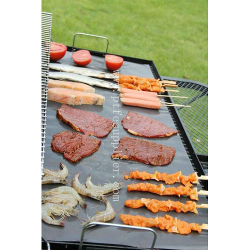 PTFE wiederverwendbare schwere BBQ Grill Liner mit dem Grill-Grill