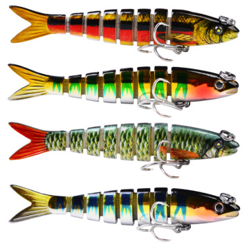 Chinese Factory Price 9CM 7G Multi Jointed Hard Plastic Swimbait