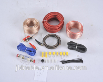 Professional Car Amplifier Wiring Kits1 0GA High end speaker cable For Car Subwoofe