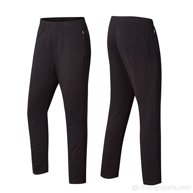 Bríste bána mór mórdhíola fir ag jogging pants oiliúna