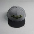 Algodão Jersey Bat Patch Flat Bill Cap